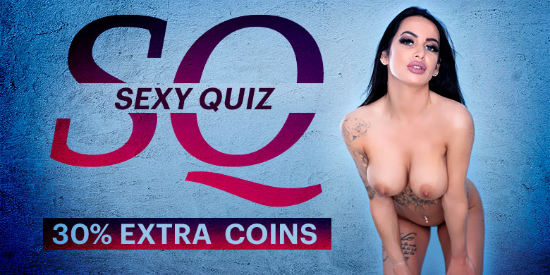 Sexy Quiz - win 30% extra